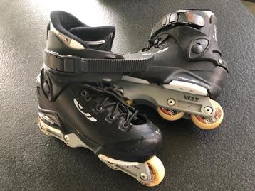 Salomon stunt ramp skates junior maat 36 2/3, Gebruikt, Kinderen, Inline skates 4 wielen, Salomon