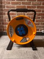 Kabelhaspel 50m voor industrie/bouw, Brennenstuhl Robusta, Doe-het-zelf en Bouw, Elektriciteit en Kabels, Ophalen, Nieuw