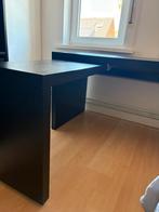 Ikea bureau + nachtkastje, Ophalen, Zo goed als nieuw, Bureau
