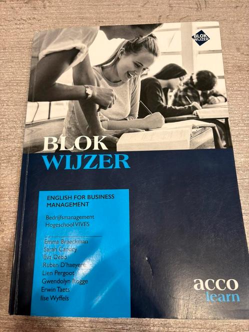 English business, Boeken, Studieboeken en Cursussen, Zo goed als nieuw, Hogeschool, Ophalen of Verzenden