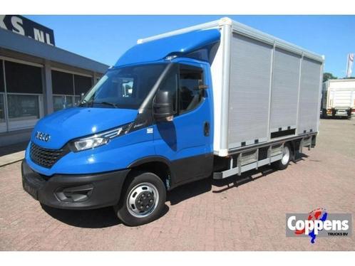 Iveco Daily 50C18 Gesloten bak met rolluiken Euro 6, Autos, Camions, Entreprise, ABS, Air conditionné, Alarme, Air conditionné automatique