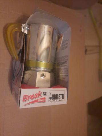 nieuwe koffiepot break deco voor 6 tassen beschikbaar voor biedingen