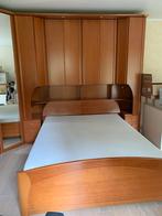 Echte Kersenfineer slaapkamer hoek superkwaliteit, Huis en Inrichting, Slaapkamer | Complete slaapkamers, Ophalen, Gebruikt, Tweepersoons