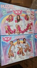 lot de 100 boîtes Puzzle K3 Filles 40 X 60 Cm neuf, Enlèvement, Moins de 500 pièces, Neuf, Puzzle