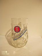 Oud emaille bierglas Imperator, Verzamelen, Ophalen of Verzenden, Zo goed als nieuw, Glas of Glazen, Overige merken
