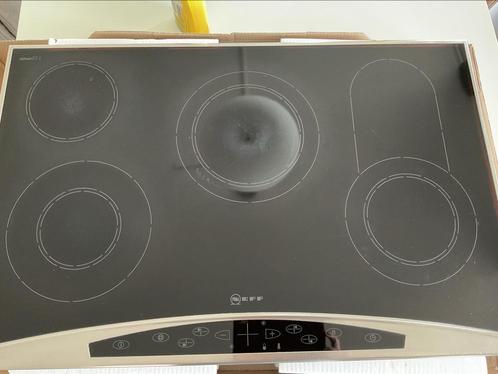 Neff keramische kookplaat, 80 x 52 cm, Elektronische apparatuur, Kookplaten, Gebruikt, Inbouw, Keramisch, 4 kookzones, Ophalen