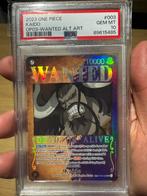 One Piece OP03 Kaido wanted SP Rare, Hobby en Vrije tijd, Ophalen of Verzenden, Zo goed als nieuw, Losse kaart