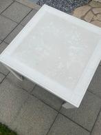 Tuintafeltje, Jardin & Terrasse, Tables de jardin, Comme neuf, Plastique, Enlèvement, Carré