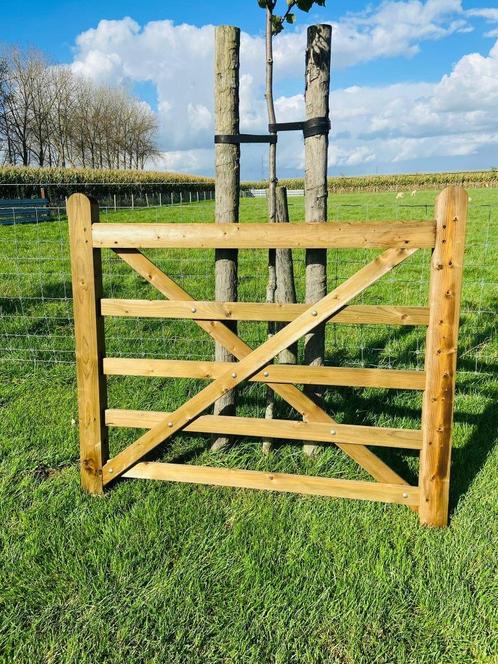 houten weidepoorten, Jardin & Terrasse, Portes de jardin, Enlèvement