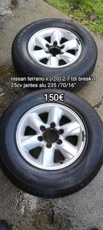 2 Nissan terrano2 R20-velgen (twee originele velgen), Auto-onderdelen, Ophalen, Gebruikt, Velg(en)