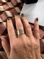 Geelgouden ring met diamanten, Handtassen en Accessoires, Ringen, Ophalen, Zo goed als nieuw, Geel, Goud