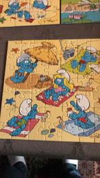 3 puzzels smurfen, Kinderen en Baby's, Ophalen of Verzenden, Gebruikt