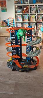 Circuit, garage hotweels, Kinderen en Baby's, Ophalen, Zo goed als nieuw, Racebaan