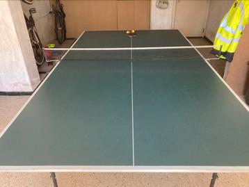 Table de tennis de table de marque allemande « Sponeta », Enlèvement, Utilisé, Table d'intérieur, Pliante