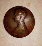 Bronzen memorandum Leopold III, Ophalen of Verzenden, Gebruikt, Overige typen