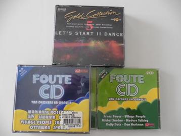 Foute cd + Foute cd deel 4 + Let's start II Dance 5 beschikbaar voor biedingen