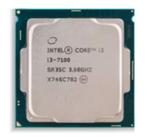 Intel Core i3 7100 3.9GHz CPU met Socket LGA 1151, Computers en Software, Processors, Ophalen of Verzenden, Gebruikt