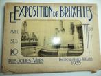 1935 reeks 10 oude foto's L' EXPOSITION de BRUXELLES Brussel, Ophalen of Verzenden