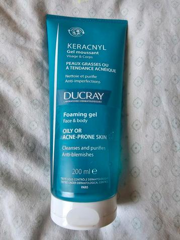 Ducray KERACNYL gel nettoyage visage beschikbaar voor biedingen