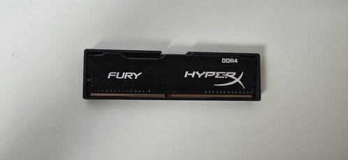 HyperX Fury Black 4GB DDR4 RAM, Computers en Software, RAM geheugen, Zo goed als nieuw, Desktop, 4 GB, DDR4, Ophalen of Verzenden