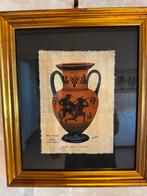 Amphore grecque peinte sur papyrus sicilien, Ophalen