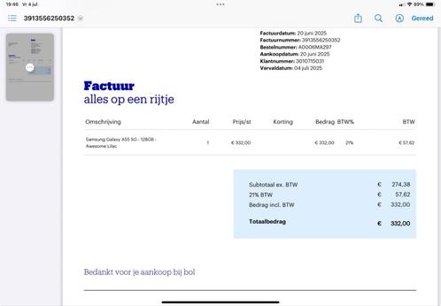 Samsung Galaxy A55 5G, Telecommunicatie, Mobiele telefoons | Samsung, Nieuw, Galaxy A, 128 GB, Zonder abonnement, Met simlock