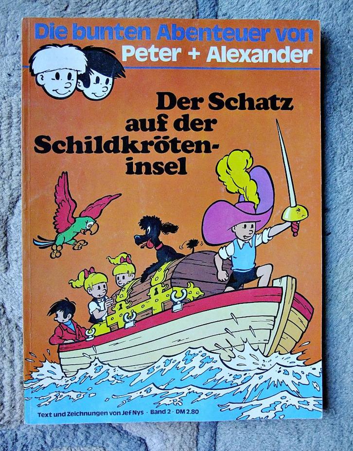 Jommeke Peter + Alexander Der Schatz auf der Schildkrötenins, Boeken, Stripverhalen, Eén stripboek, Ophalen of Verzenden