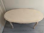 Table basse blanche, 100 à 150 cm, Comme neuf, Enlèvement, 50 à 100 cm