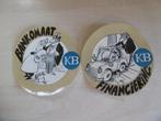 2 stickers KB financiering en bankautomaat, nieuw, Ophalen of Verzenden, Nieuw, Bedrijf of Vereniging