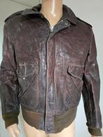 Blouson d'aviateur vintage Schott L, Schott, Taille 52/54 (L), Brun, Porté