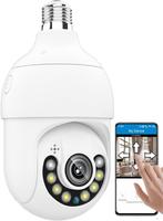 Caméra de Sécurité à Ampoule 4MP Sans Fil, Vision Nocturne, Minder dan 30 watt, Gloeilamp, Nieuw, E27 (groot)