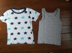 2 onderhemdjes maat 122/128, Kinderen en Baby's, Kinderkleding | Maat 122, Ophalen of Verzenden, Zo goed als nieuw, Jongen, Nacht- of Onderkleding