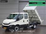 Iveco Daily 35C12 Kipper Dubbel Cabine Dubbellucht 3,5t Trek, Stof, Gebruikt, Euro 6, Iveco