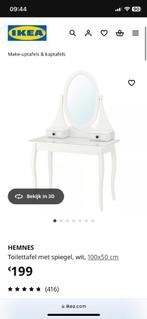 Make up tafel hemnes IKEA / bureau, Huis en Inrichting, Ophalen, Zo goed als nieuw