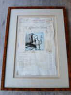 Alechinsky nicolas(alquin), Antiek en Kunst, Kunst | Schilderijen | Modern, Ophalen