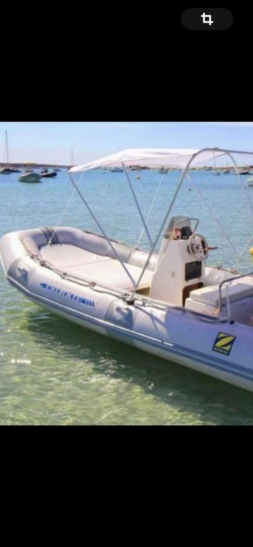 Zodiac 5m 50cv 4t injection, Watersport en Boten, Ophalen, Gebruikt, Minder dan 70 pk, 3 tot 6 meter