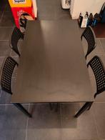 Eettafel met 4+1 stoelen, Ophalen, Gebruikt