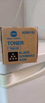 Konica Minolta TN-512K A 33K152 Noir  Neuf, Informatique & Logiciels, Comme neuf, Toner, Enlèvement ou Envoi