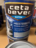 Cetabever dekkende meesterbeits ral 7001, zilvergrijs 0,75l, Ophalen of Verzenden, Nieuw, Hout