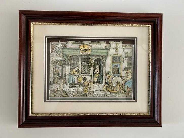 Anton Pieck apotheek, Antiek en Kunst, Curiosa en Brocante, Ophalen of Verzenden