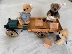 Steiff Delivery Truck, Verzamelen, Beren en Cherished Teddies, Ophalen of Verzenden, Zo goed als nieuw, Stoffen beer, Steiff