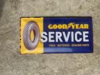 Goodyear reclamebord, Ophalen, Reclamebord