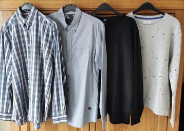 G-star Raw, River Woods 2 hemden en 2 truien Jules , H&M beschikbaar voor biedingen