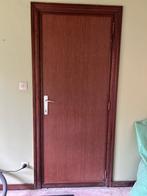Houten deur (2x), Ophalen, Gebruikt, Minder dan 80 cm, Binnendeur