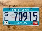 Plaque d'immatriculation américaine Oregon USA, Utilisé, Enlèvement ou Envoi, Voitures