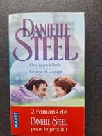 Danielle Steel - cinq jours à Paris et Honneur et courage, Ophalen, Danielle Steel, Nieuw, Amerika