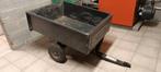 Aanhangwagen zitmaaier, Ophalen, Gebruikt