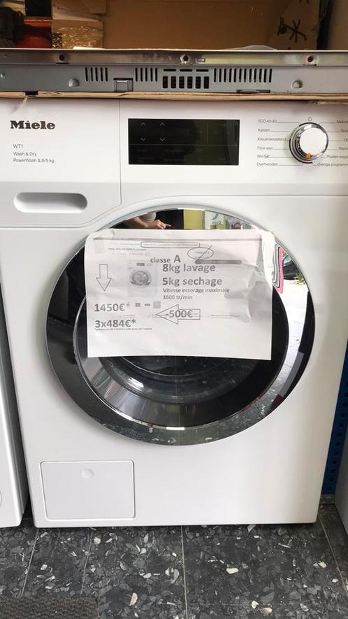 Lave-linge séchante  MIELE WTI 370 WPM ‼️ promo -500€, Elektronische apparatuur, Was-droogcombinaties, Nieuw