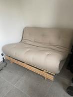 Roots slaapbank, Ophalen, Tweepersoons, 140 cm, Zo goed als nieuw