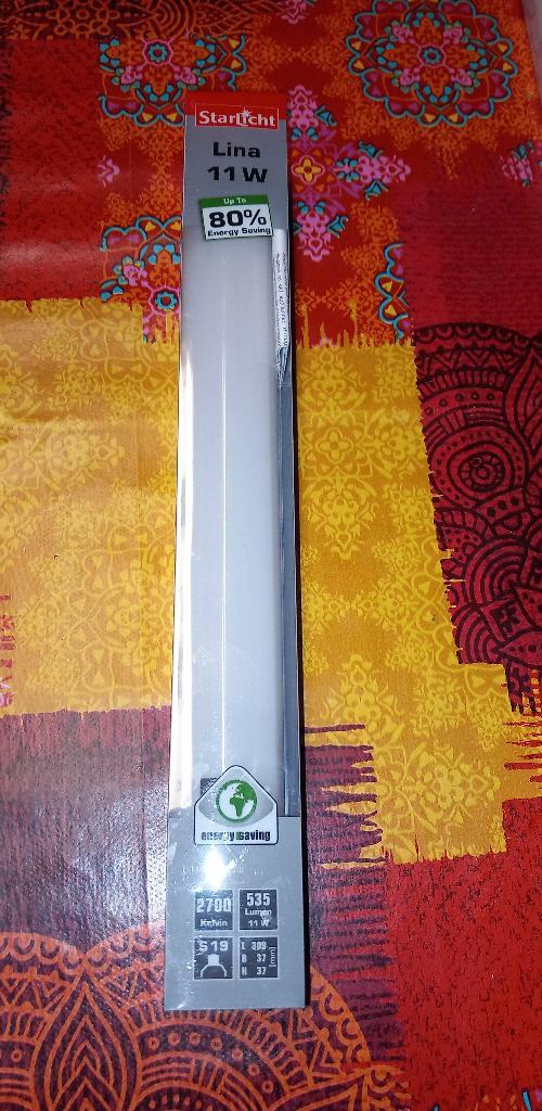 Tube - Néon led S19 11W (lot de 2), Huis en Inrichting, Lampen | Plafondlampen, Nieuw, Glas, Ophalen